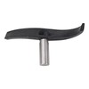 Curved Lathe Tool Rest Alloy Steel and Cast Iron 25mm