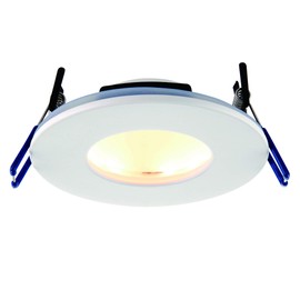 Saxby 90954 Orbital PRO Colour Changing Technology 3000K/4000K/6000K IP65 9W CCT Fire Rated Downlight