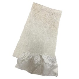 Kyoto Kimono Yuzen Obi Lifting, Gold Glitter, Stitching, Squeeze, Obi, Stitching, Diaphragm, Ruching, Retro Modern, white (off-white)