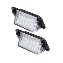 akhan KB3628 - Error Free License Plate Light, Number Plate Lighting Xenon White Plug & Play CanBus Compatible with 3 Series (E36) 1991-1998, Z3