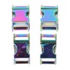 4Pcs Side Release Buckle 25x47mm Metal Buckles Side Release Clasp