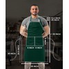 Utopia Kitchen 2 Pack Adjustable Bib Apron for Men and