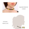 12PCS Girl Choker Necklace Bundle - Henna Tattoo Stretch Elastic