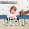 Portable Chess Set with Backpack Promote Children 's Intelligence Game