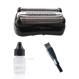 Practical Shaver Replacement Blade Foil Head w/Razor Shaver Oil+ Clean Brush For B-raun Series 3 21B 32B 3090cc 3050cc 3040s 3000S 3020S 3040S 3080S 350CC 370CC 390CC,Cruzer6 …