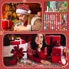 Nezyo 24 Sets Mini Christmas Notebooks and Ballpoint Pen Pockets