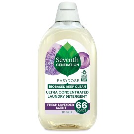 Seventh Generation Easydose Ultra Concentrated Laundry Detergent 23Oz Lavender