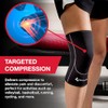 MUELLER Closed Patella Knee Sleeve, Black