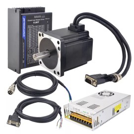 StepperOnline Nema 34 Closed Loop Stepper Motor 4.3Nm/9Nm/12Nm Stepper Motor Driver CL86T Kit - 4.3Nm nema34 kit