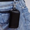 Genuine Leather Key Holder Bag with 2 Card Slots &
