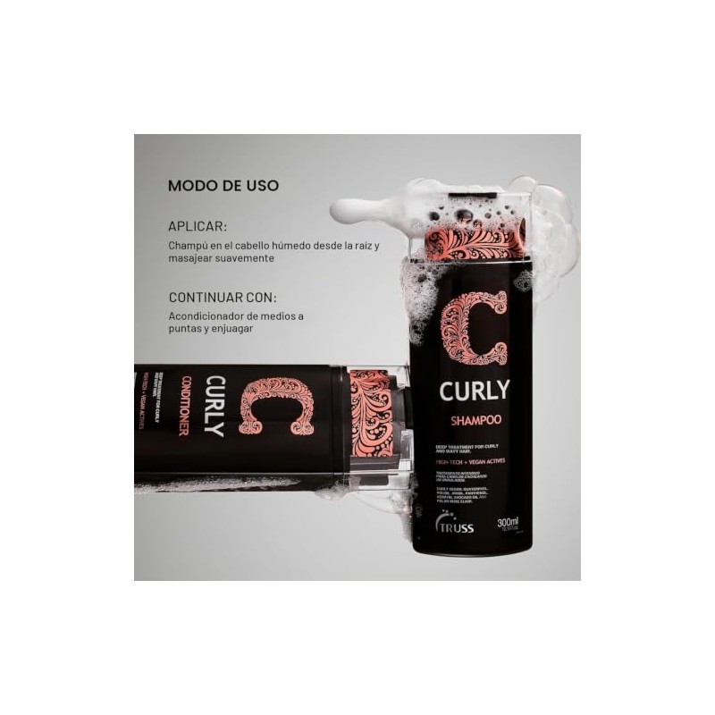 Truss Curly Shampoo 300ml 10.14 fl.oz.