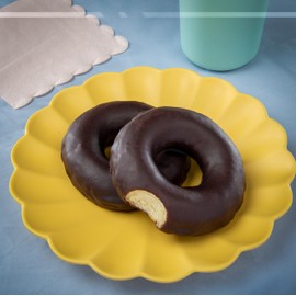 Katz Gluten Free Chocolate Frosted Donuts | Dairy Free, Nut Free, Soy Free, Gluten Free | Kosher (6 Packs of 6 Donuts, 14 Ounce Each)