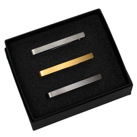 TAVARAT Tps-014 Men's Tie Pin, Made in Japan, Phosphor Bronze, Clip-On, Satin Finish