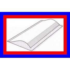 Brodart 1-9"x21" Brodart Just-a-Fold III Archival Book Jacket Cover - Super Clear Mylar