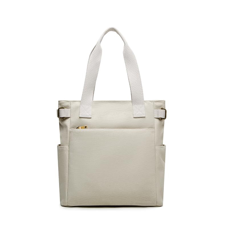 Yocipa Women's Canvas Tote Bag, Large Capacity, A4 Storage, Multiple