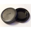 vhbw Lens Cap Set Compatible with Olympus OM-1, OM-10, OM-2,