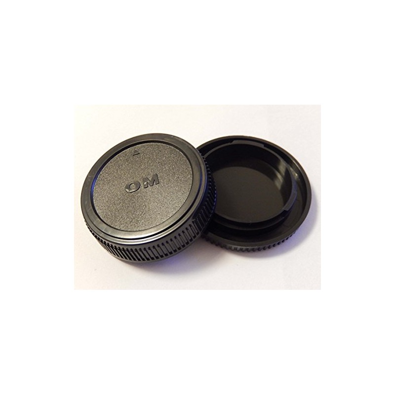 vhbw Lens Cap Set Compatible with Olympus OM-1, OM-10, OM-2,
