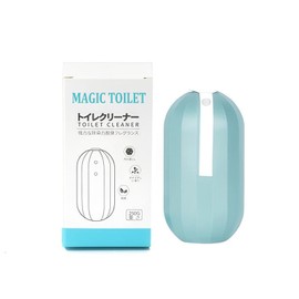 Jemattely Krazy Clean Toilet Cleaner 10 Years Crazy Cleaners Pro Toilet Bowl Clean Gel Bottle Kit for Bathroom Automatic Continuous Tank Deep Cleaning System Agent Tablets Block-1PCS