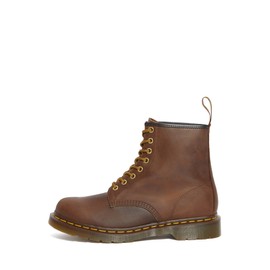 Dr. Martens Unisex 1460 Crazy Horse Leather 8 Eye Boot, Brown, 11 Women/10 Men
