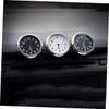 SUPVOX Car Clock Luminous Mechanical Hygrometer Steel Pointer Easy Install