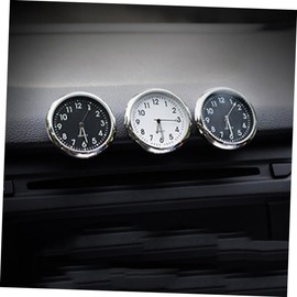 SUPVOX Car Clock Luminous Mechanical Hygrometer Steel Pointer Easy Install Vent Clip