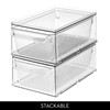 iDesign Stackable Kitchen Storage Drawer for Fridge, Pantry, Under-Sink, or