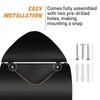 Outdoor Wall Mount Mailbox, 13 x 3.24 x 10.3 inch