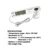 Brannan Digital Freezer or Fridge Thermometer with Alarm- For Use