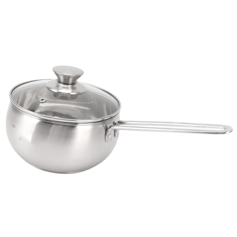 Milk Warmer Pot Stainless Steel Thick Composite Bottom Even Heating