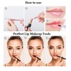 Exquisito pincel de labios profesional aplicadores de pincel de labios