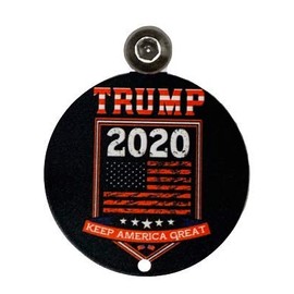 Kustom Cycle Parts Trump 2020 Keep America Great Round Bell Hanger/Mount for Motorcycle Bolt & Ring Included fits all bikes Road King Street Glide Harley Davidson (No Bell)