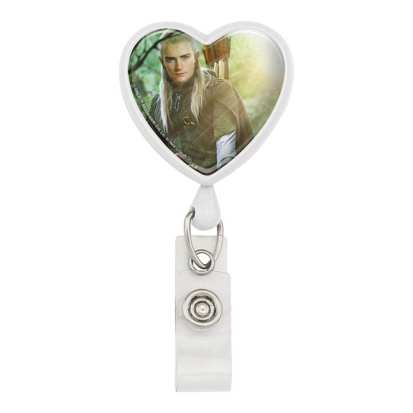 The Lord of The Rings Legolas Character Heart Lanyard Retractable