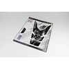 BIKE-label Tank Pad 3D Tank Protector Grey Black Compatible with