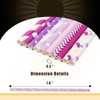 Gcardist Purple Paper Straws for Drinking Purple Disposable Straws 100pcs