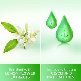 Pears Soft & Fresh Lemon Flower Extract Body Wash with 10x more moisturiser* 250ml (3 Pack)
