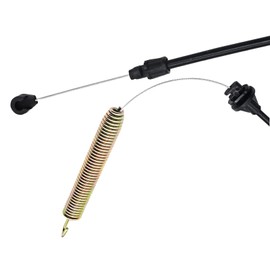 bizhala 175067 Deck Clutch Cable for Craftsman LT1000 LT2000 DLT 3000 AYP Husqvarna Poulan 169676 532169676 532175067 21547184 42 inch Lawn MowerMotorcraft Front Brake Caliper Slack Adjuster, Black