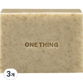 One Thing Houttuynia cordata tea tree soap, 100g, 3 pieces / 원씽 어성초 티트리 비누, 100g, 3개