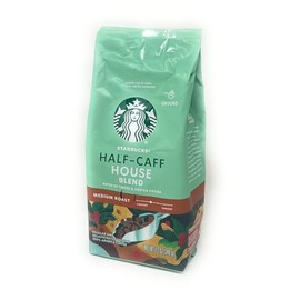 Starbucks Half-Caff House Blend Ground Coffee 12oz - 1 bag