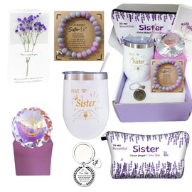 Sister Gifts, Sister Birthday Gifts, Gifts for Sister, Birthday Gifts for Sister, Sister Gifts from Sister, Sister Gift, Gifts for Sister on her Birthday, Christmas Unique Gift Basket for Sisters