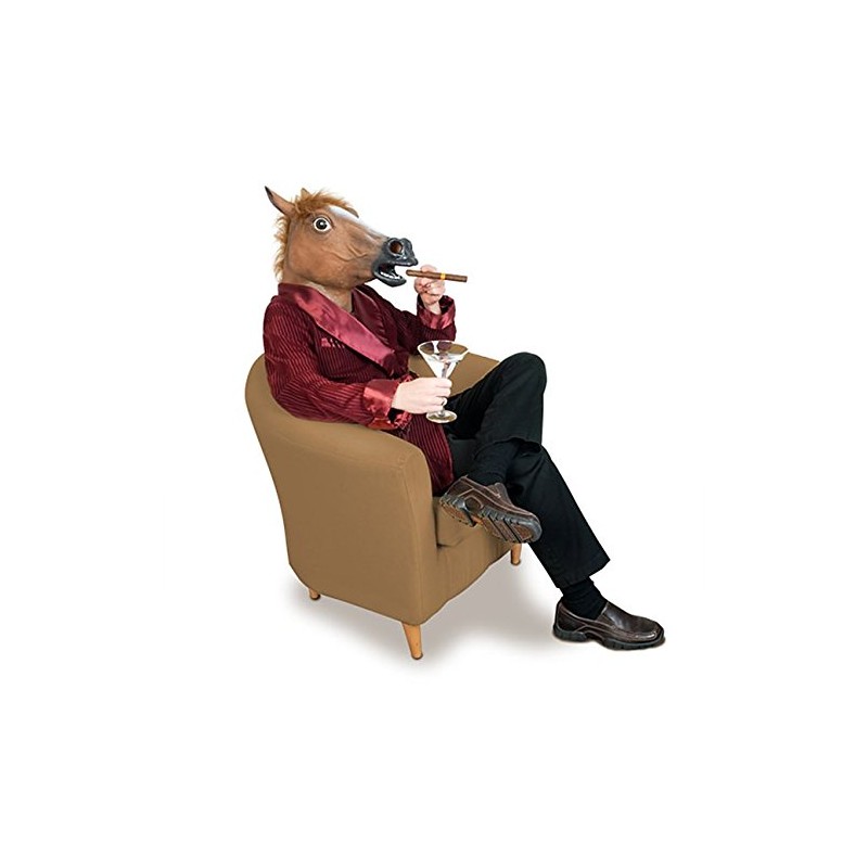 Bristol Novelty BM160 Horse Mask, Brown, One Size