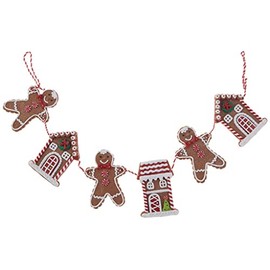 RAZ Imports Raz 30" Gingerbread Cookie Christmas Garland G3816442