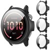 3 Pack for Garmin Vivoactive 6 Case 9H Tempered Glass