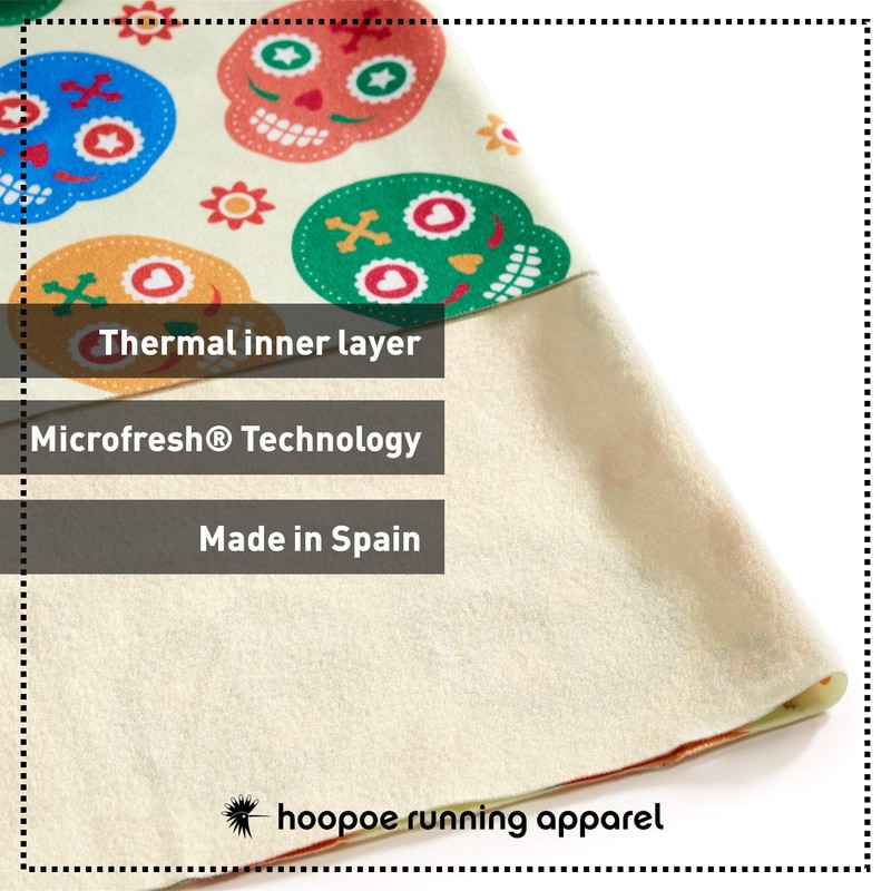 Hoopoe Running Apparel Neckerchief Men, Women, Multifunctional Original Skully
