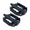 ANDINUS Reinforced Polymer Bicycle Pedals, Compatible with Standard Thread 9/16