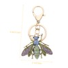 BESTOYARD Diamond Bee Pendant Figurines handbag charm turtle keychain crystal