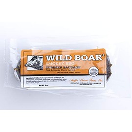 Wild Boar Smokey BBQ Summer Sausage 6 oz chub