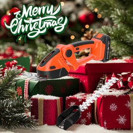 MAXLANDER Cordless Grass Shears & Hedge Trimmer, 2-in-1 Handheld Grass Trimmer/Shrubbery Trimmer, 21V Battery Operated Hedge Trimmer for Garden/Lawn with Battery and Charger