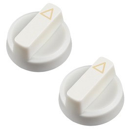 BANLIN 2 Pack Replacement Knob for Luxe Bidet Neo 120 & 185 Plastic Knob Replacement, Bidet Accessories Compatible with Luxe Bidet Neo Series (White)