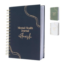 Mental Health Journal for Women and Men: Flourish - Intermediate guide for Deeper Emotional Exploration - Guided Journal for Self-Reflection and Improve Well-Being - Mental Mealth Gifts