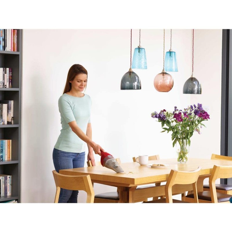 3.6V 1.5AH Cordless Hand Vacuum RED